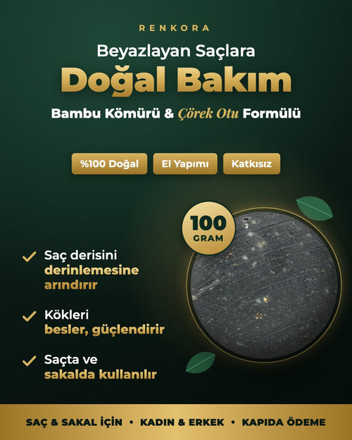 Renkora - beyazlayan saçlara doğal bakım